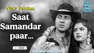 Saat Samundar Paar Main Tere | HD VIDEO SONG | Vishwatma 1992 | Sadhana Sargam, Sunny Deol, Divya