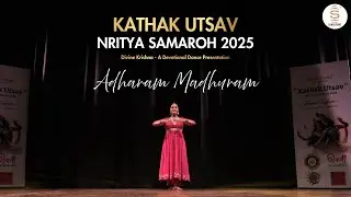 Adharam Madhuram Kathak Dance Cover | Swasti Mehul Bhajan