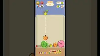 Are there levels to this game? How do I move up? #fruitmerge #games #gameshorts