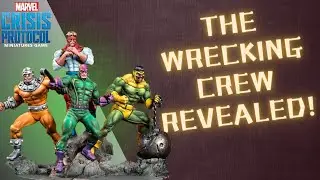 Wrecking Crew Details + Tactics Cards Revealed!  ~ Marvel Crisis Protocol Reveal Breakdown