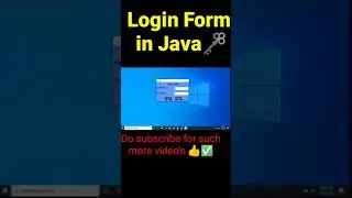 How to Create Login Form in Java Netbeans