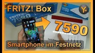 AVM FRITZ! Box 7590: Smartphone als Festnetz-Telefon nutzen