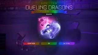 PLAYING ROCKET LEAGUE WITH THE DUELING DRAGONS GOAL EXPLOSION!