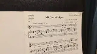 M&aring; Gud v&auml;lsigna J. Rutter Barytonst&auml;mman