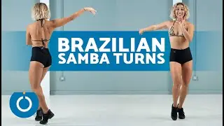 Learn to Spin Like a Pro 💚💛  Brazilian Samba Turns Tutorial