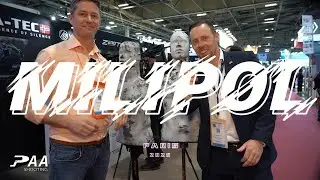 Michael Paa with Rubber Dummy at MiliPol 2025