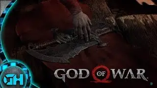 Kratos indo pegar as lâminas do caos
