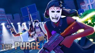 Fortnite Roleplay THE LAST PURGE?!... (2ND BEST ONE) (A Fortnite Short Film) {PS5}