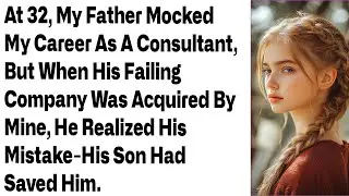 At 32, my father mocked my consulting career, but when his business failed, he came begging