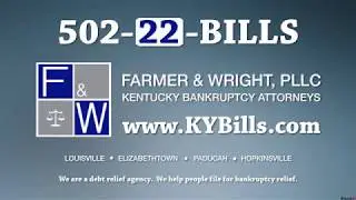 Up late due to financial stress?  Farmer & Wright can help.  Call 502-22-Bills