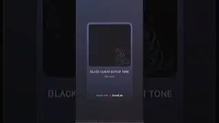 Black Album Guitar Tone V2
