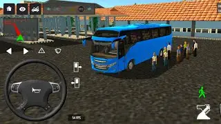 Indonesia Coach bus Driving🚍🧑&zwj;✈️| Euro bus Simulator Android 2026