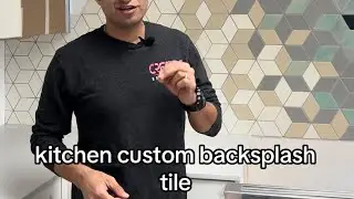 Custom Kitchen backsplash tile $4000