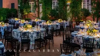 Dolce&Gabbana Casa: the artisanal soul of Blu Maiolica comes to life at the Alta Sartoria Roma 2025