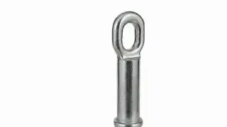 electrical overhead eye socket insulator fitting，AC/DC line suspension cross-arm cap pin fittings