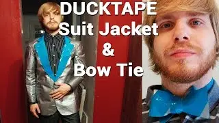 Make a Ducktape Suit Jacket and Bow Tie