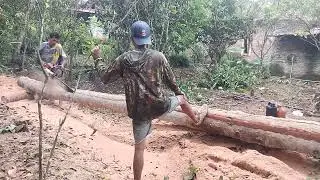 Gas proses penglari tobong bata metah di kaliwungu mandiraja banjarnegara