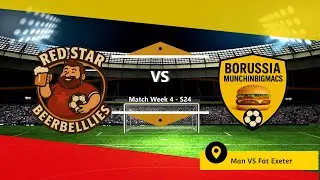 REDSTAR BEERBELLIES 🔴 VS BIGMACS 🟡 | SERIOUS INJURY 😬🚑 | S24 W4