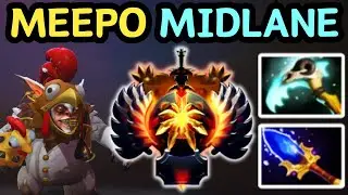 🔥 MEEPO MID | MICROS TOO CLEAN 🔥 DOTA 2 GAMEPLAY 🔥