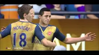 Alexis Sanchez freekick ( Fifa 16 )