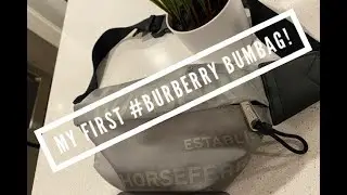 My First Bum Bag Ever! #Burberry #luxburberry #sonnybumbag