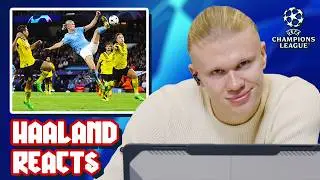 Haaland Reacts: FASTEST to 50 Champions League Goals!