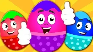 Mystery Eggs Song | Original Songs | Surprise Eggs | Nursery Rhymes | Kids Tv Nursery Rhyme Cartoons