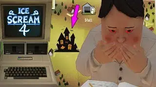 Ice Scream 4 - New Map Horror Neighborhood