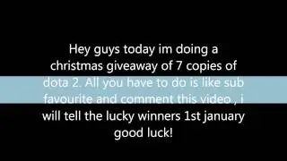 DOTA 2 Giveaway