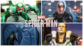 Marvel's Spider Man PS4 - Todos os Chefes!!! (All Bosses) + DLC