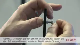 Montage mit Abstandhalter Küchenrückwand