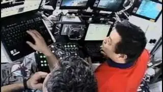 Solar energy's use on the space station