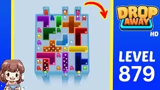 Drop Away Level 879 Solution Walkthrough