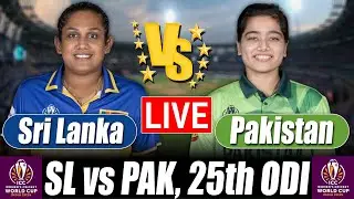 Sri Lanka W vs Pakistan W 25th ODI Score Commentary & Cricket Analysis | Women World Cup 2025