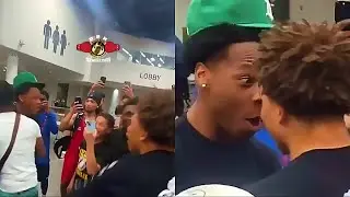 Curmel Moton FINALLY CONFRONTS Zaquin Moses in a heated back & fourth