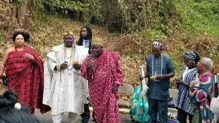 King Toffa IX ceremony for Moses Cemetery