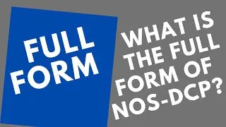 NOS-DCP FULL FORM PART (538)