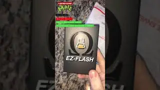 #RetroGameMail 11/22/21 - EZ-Flash for GBA and custom TMNT Arcade1up LED buttons!