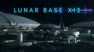 LUNAR BASE X13 // Sci-Fi Dark Ambient Music for Work, Study, Relaxation and Focus