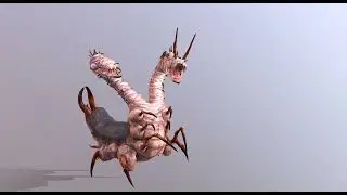 TWINHEAD Scopion Sand Monster Action Fbx Pbr