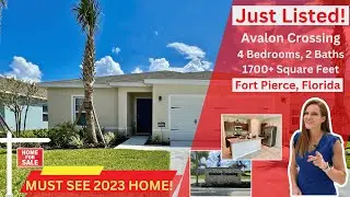 FOR SALE 2023 HOME 4 Bedroom 2 Baths $429,900 | Avalon Crossing, Ft Pierce Florida