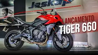 TIGER 660 С JESKAPÃO FULL 3X1 ИМЕЕТ САМЫЙ КРАСИВЫЙ ЗВУК СРЕДИ 3-ЦИЛИНДРОВЫХ ДВИГАТЕЛЕЙ!!!