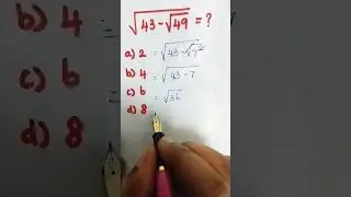 square root #maths #competitiveexams #mathstricks #schoolmaths #model #trending