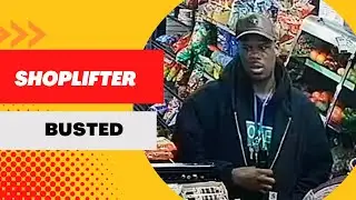 Shoplifter Caught in the Act