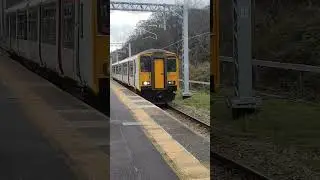 TFW 150253 arriving into Trefforest Estate with squeaky brakes