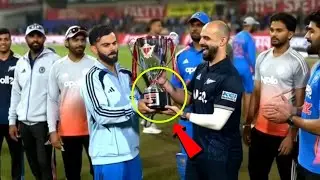 Virat Kohli got emotional when Daryl Mitchell dedicated this Ind vs NZ ODI Series Winning Trophy