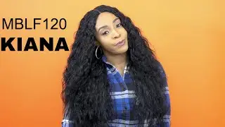 Bobbi Boss Human Hair Blend 4 inch Deep Part Swiss Lace Front Wig - MBLF120 KIANA --/WIGTYPES.COM
