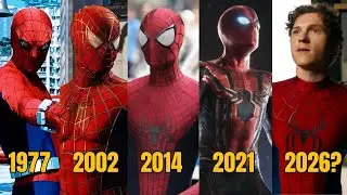 The Evolution of Spider-Man in Movies (1977-2026)
