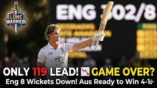 England CRASHING Toward 4-1 Defeat! 🏏 Can Jacob Bethell Save Face?( Hindi )