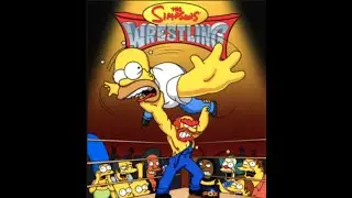 The Simpsons Wrestling video game classic